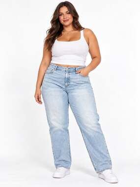 American Eagle AE Strigid Mom Jeans Women’s 20 R Super High Rise Light Wash NWT